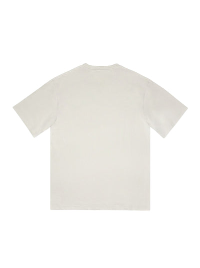 Hole T-Shirt Chalk