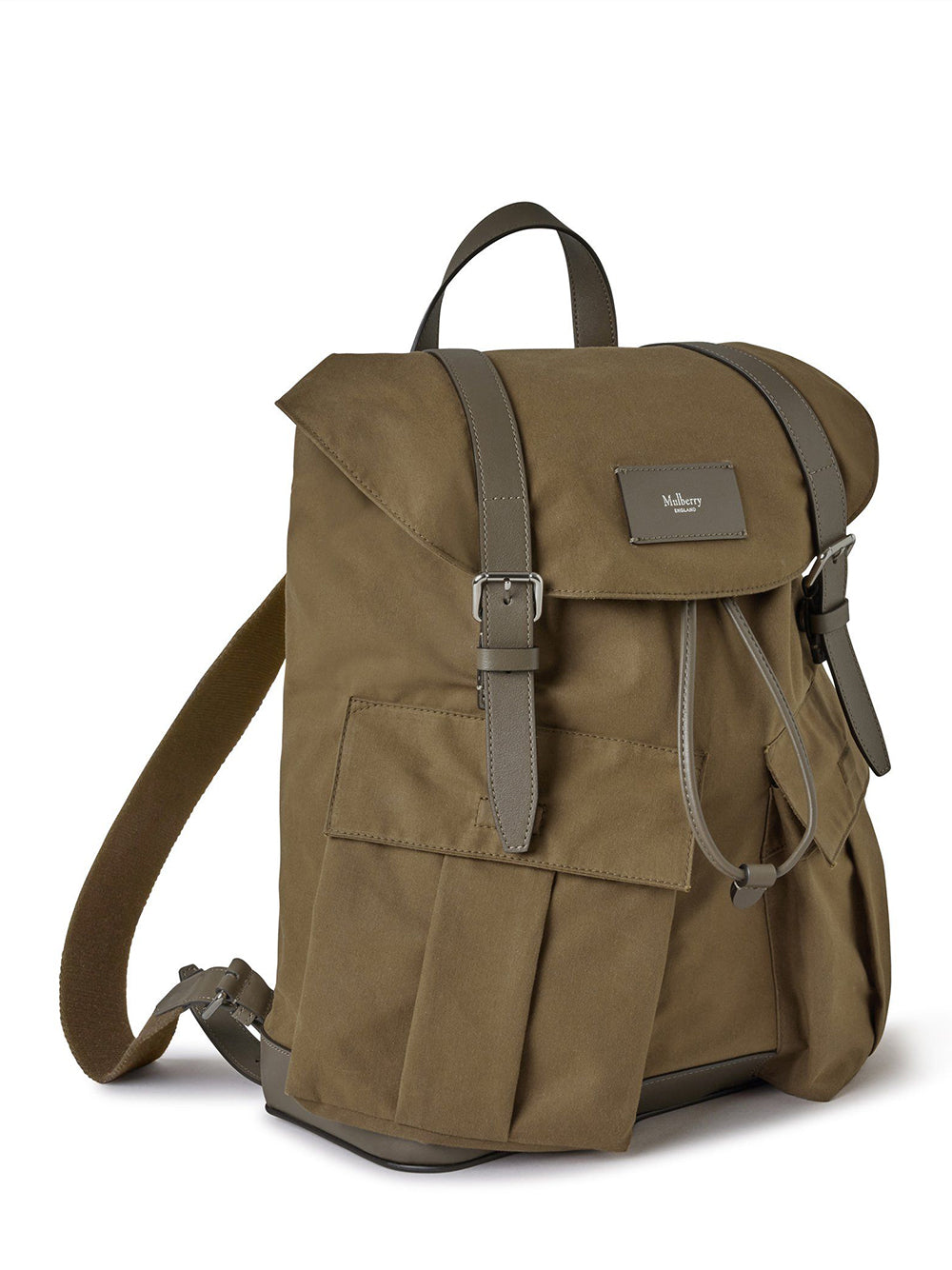 Heritage Waxed Backpack (Dark Moss)