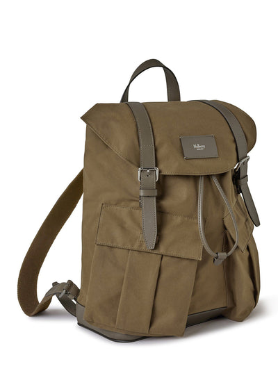 Heritage Waxed Backpack (Dark Moss)