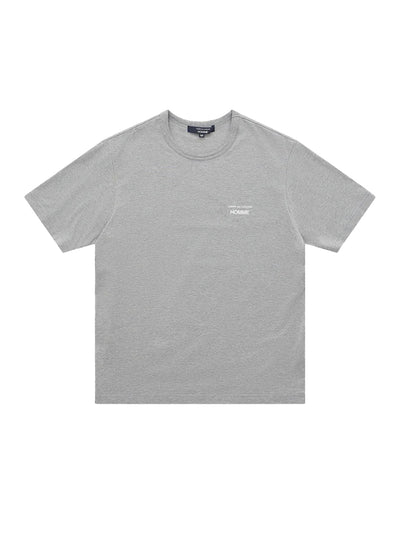 Men's Logo T-Shirt Top Grey