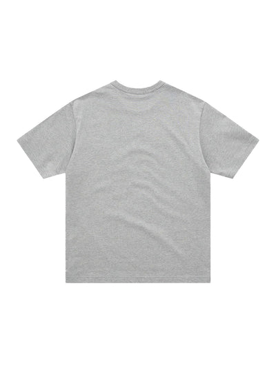 Men's Logo T-Shirt Top Grey