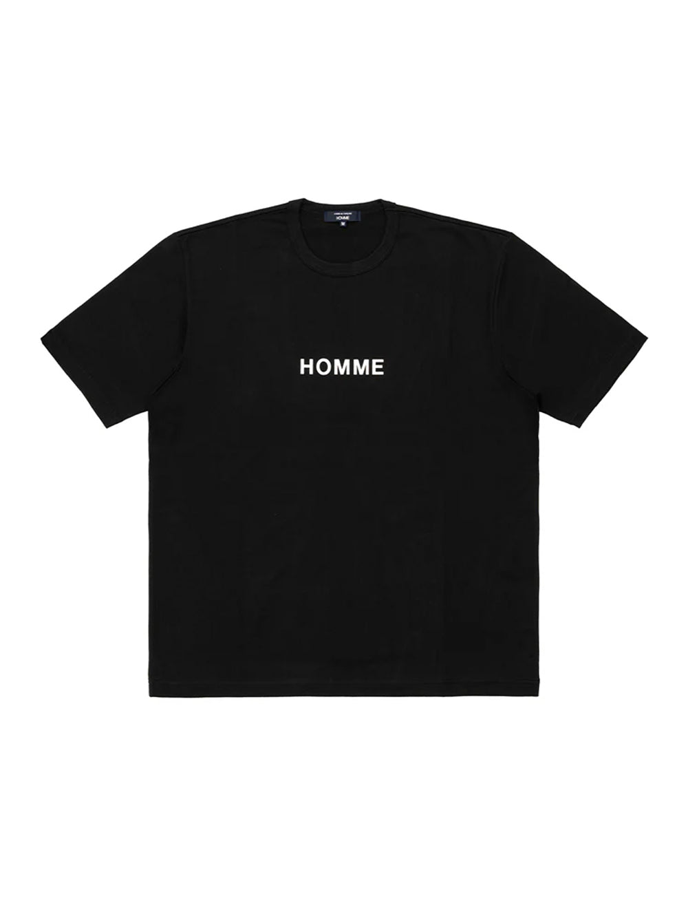 Cotton Tight Tension Jersey Garment Print T-Shirts Black