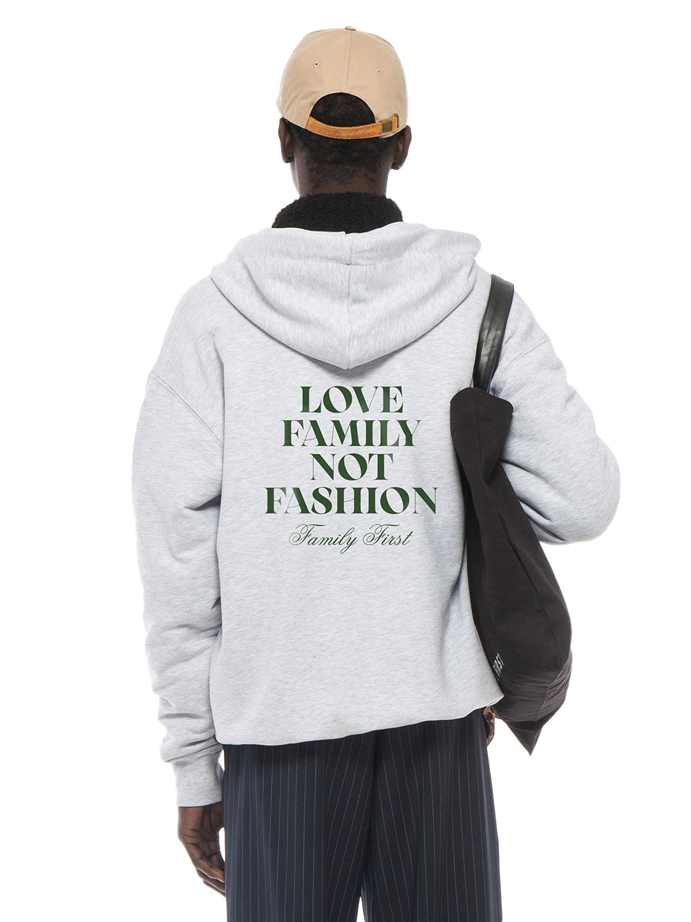 Hoodie "LFNF" (Grey)