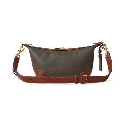 Heritage Crossbody Clipper (Mole-cognac)