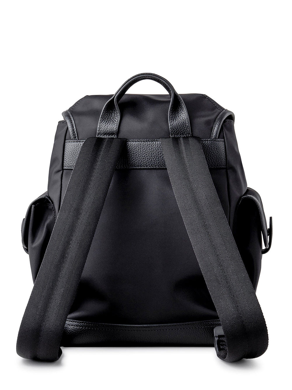 Mini Heritage Nylon Backpack (Black)