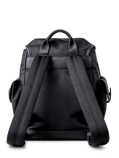 Mini Heritage Nylon Backpack (Black)