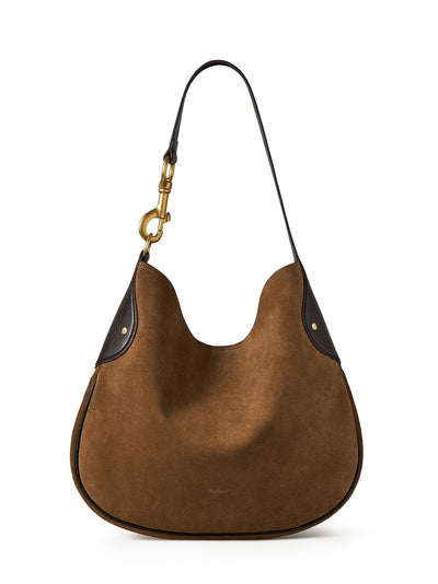 Hackney Shoulder Bag (Suede Vintage Oak)