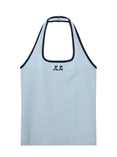 Halter Neck Sleeveless (Sky Blue)