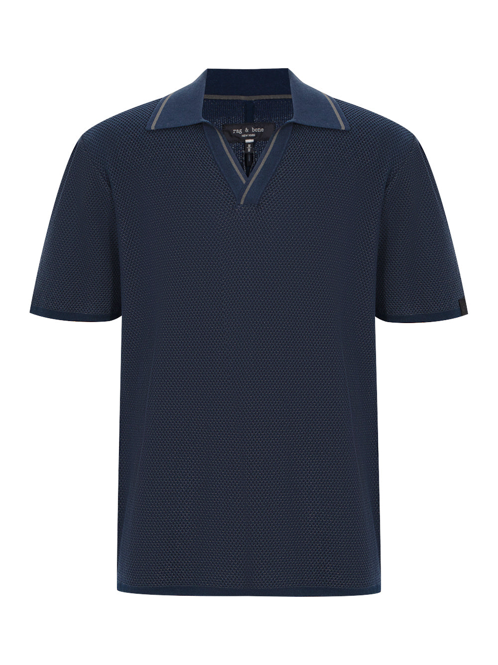 Hamlin Short Sleeve Johnny Collar Polo (Salute)