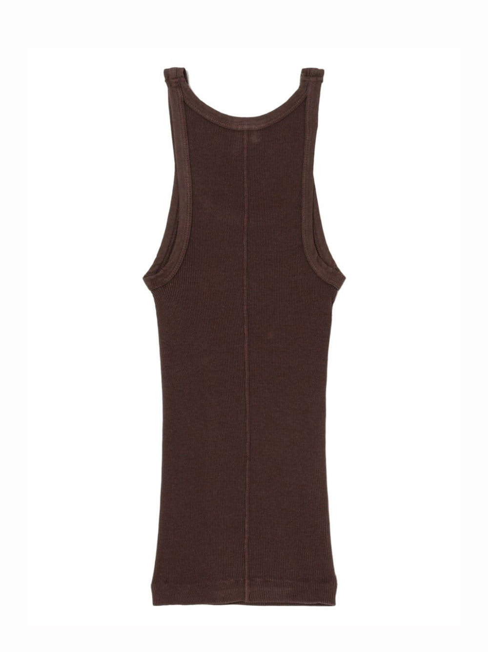 Hanes Ribbed Tank (Cocoa)