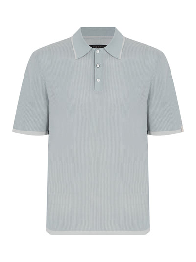 Harvey Knit Polo (Light Blue)