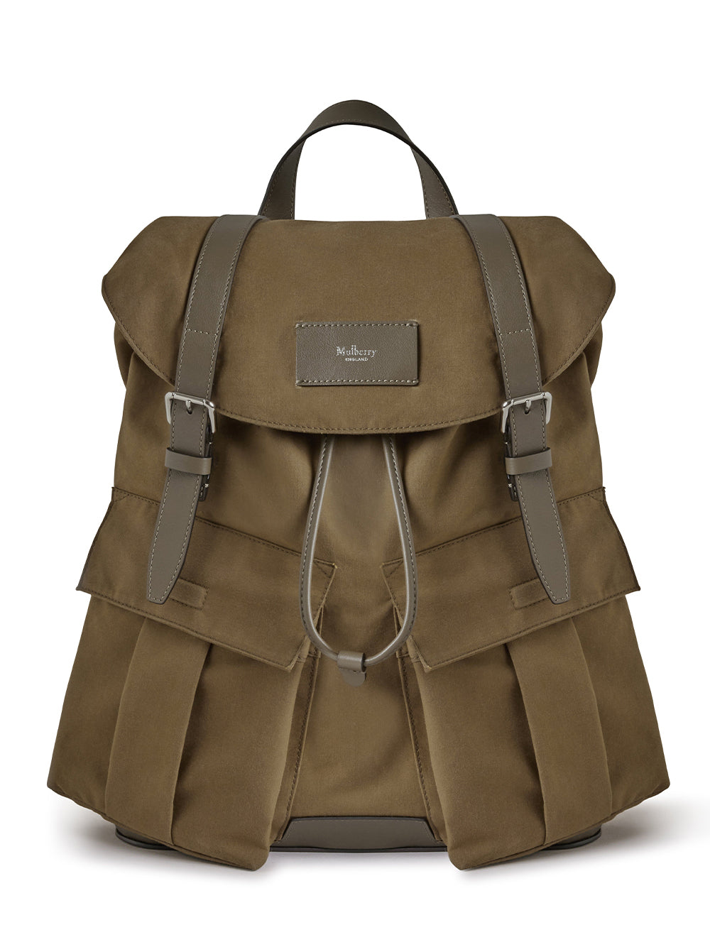 Heritage Waxed Backpack (Dark Moss)
