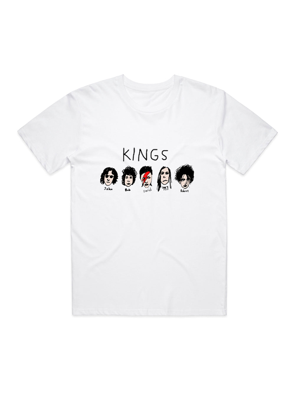 Hero Edit Kings T-Shirt (White)
