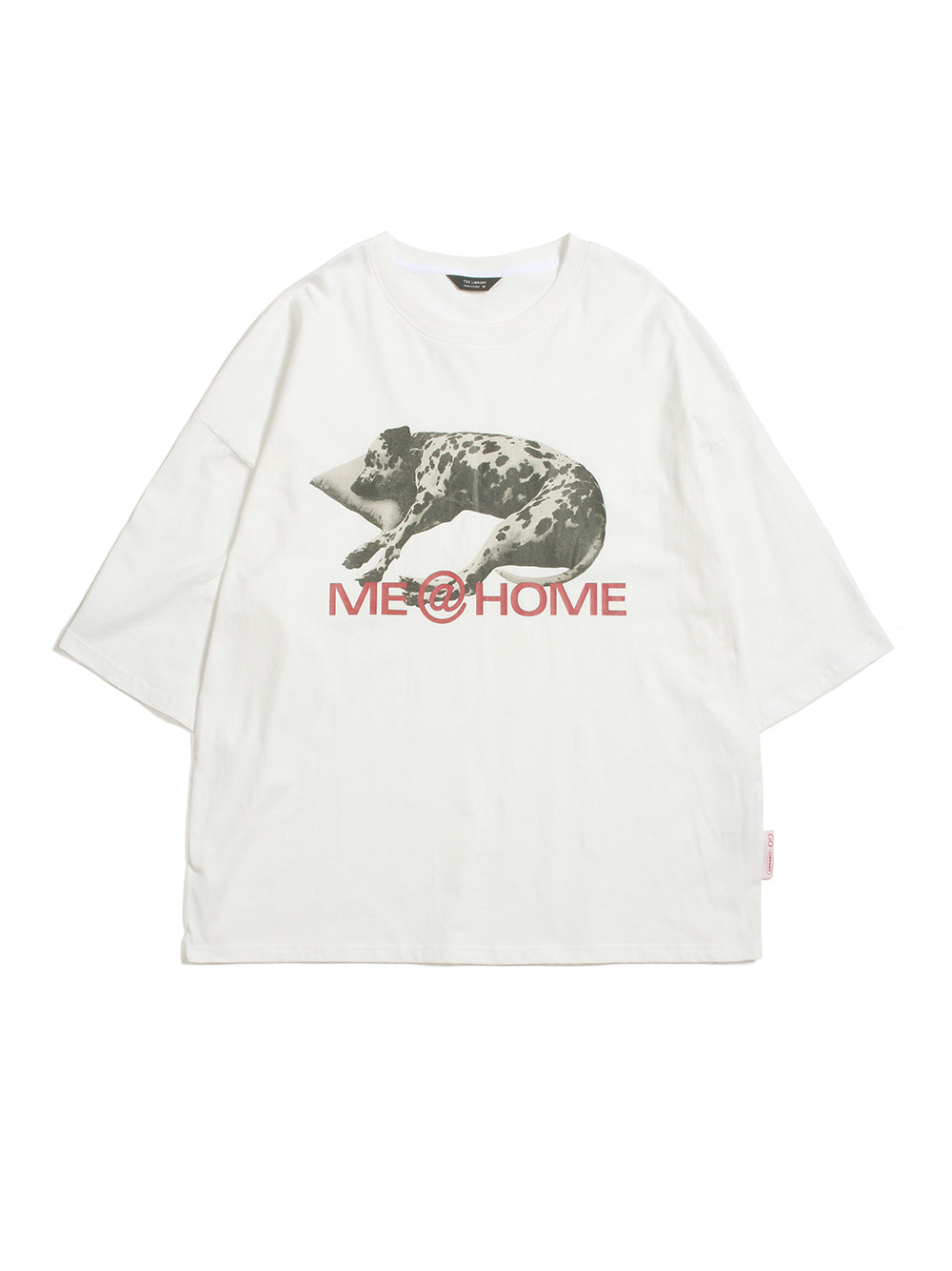 Home (Oversized Tee - Medium Weight) (White)