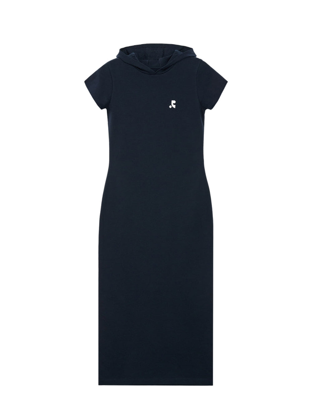 Hood Maxi Dress (Navy)