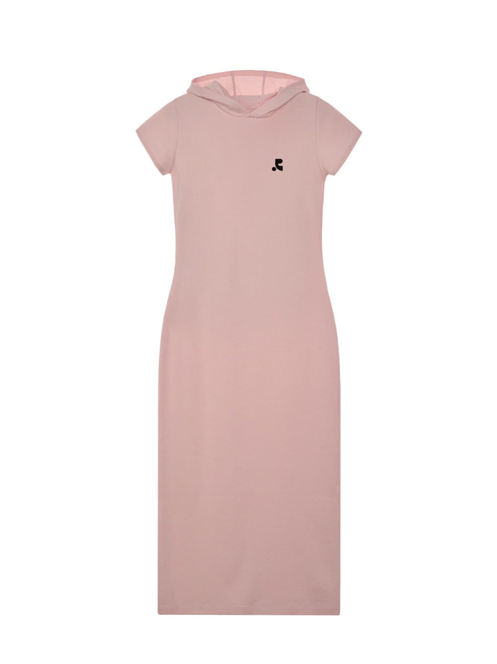 Hood Maxi Dress (Pink)