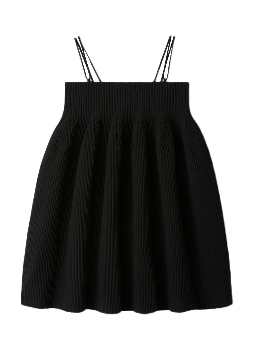 Hypha Strap Mini Dress (Black)