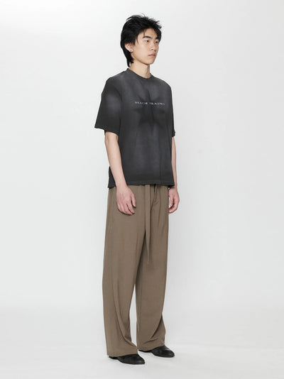Logo Star Boxy Tee Sun Faded Black