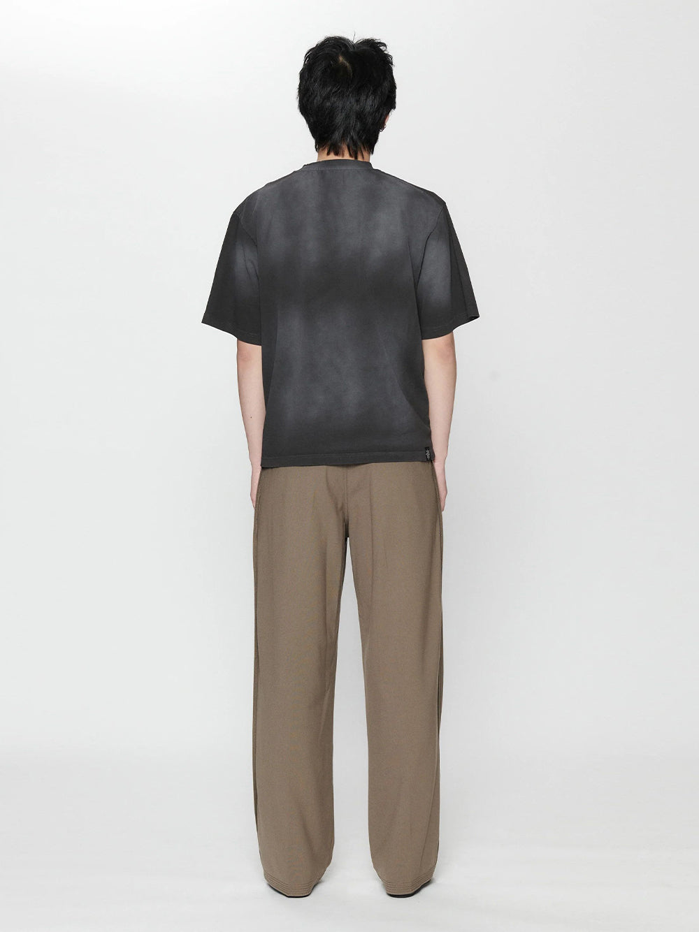 Logo Star Boxy Tee Sun Faded Black