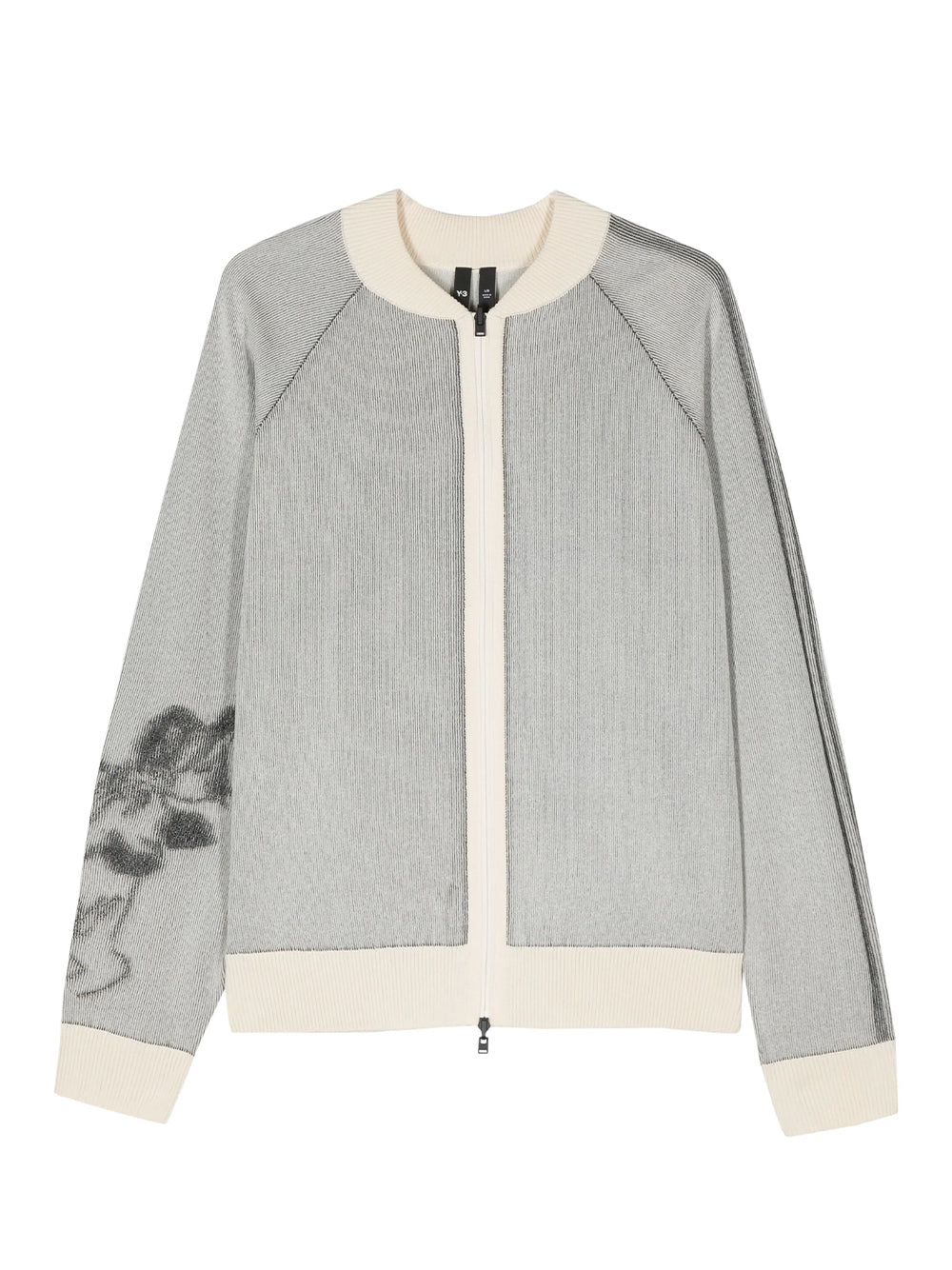 Gfx Knit Crdgn Off White/Black