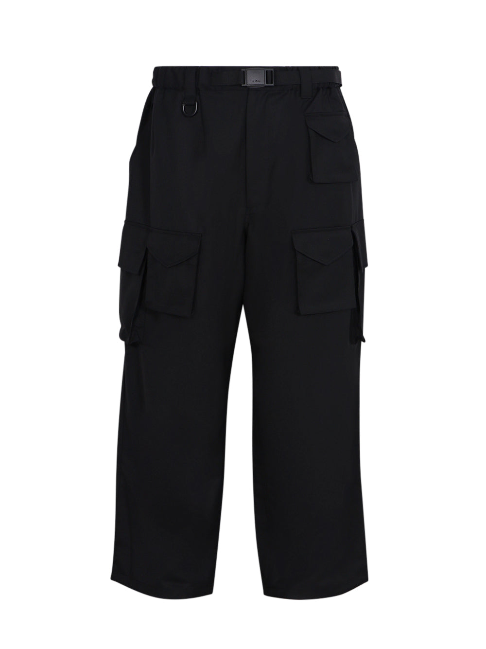 Y-3 M Refined Wool Cargo Pants Black