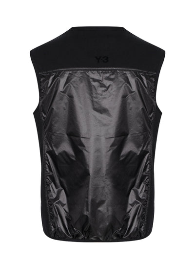 W Liner Vest Black