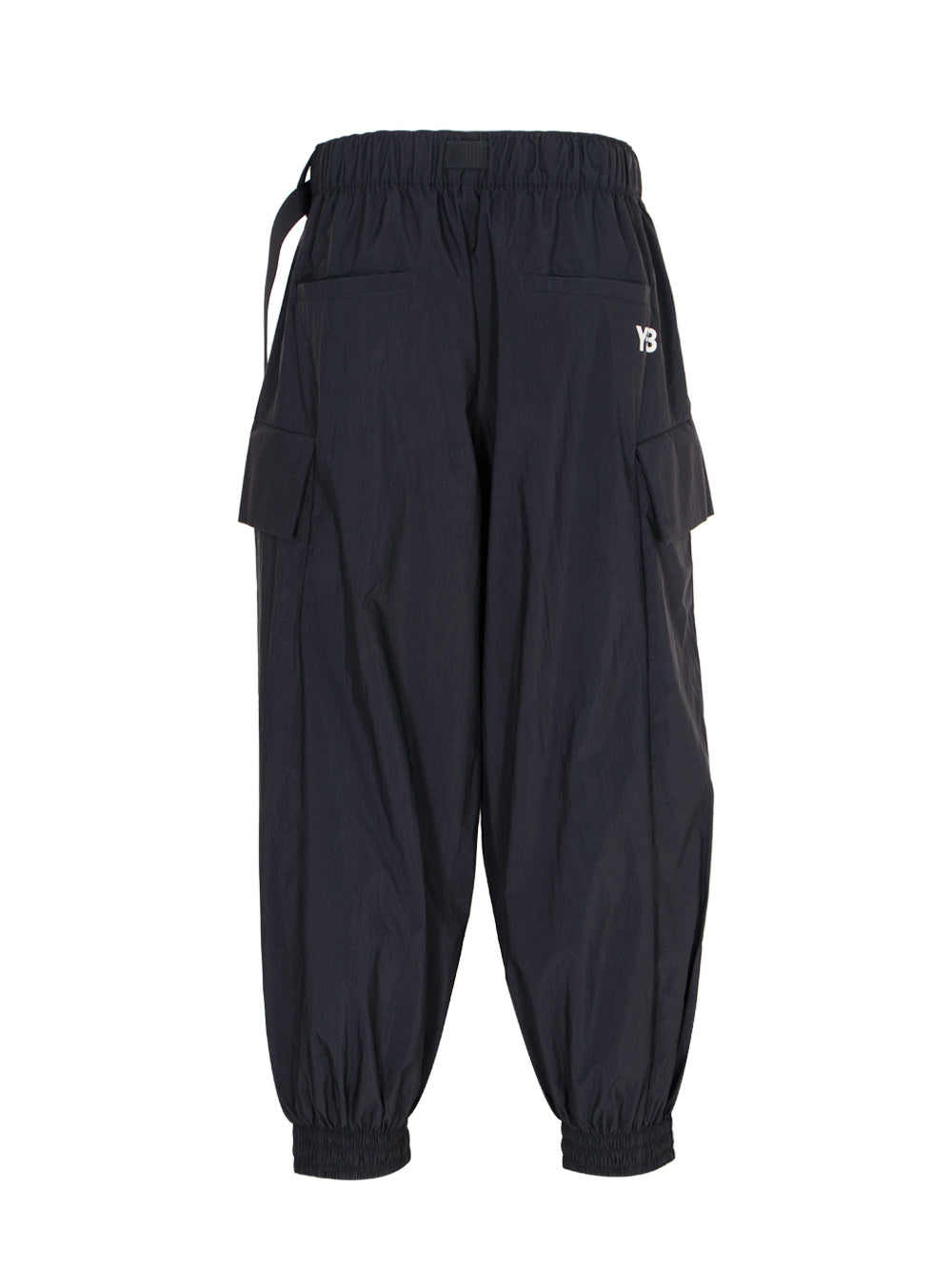 Allover Print Nylon Shell Pant (Black)