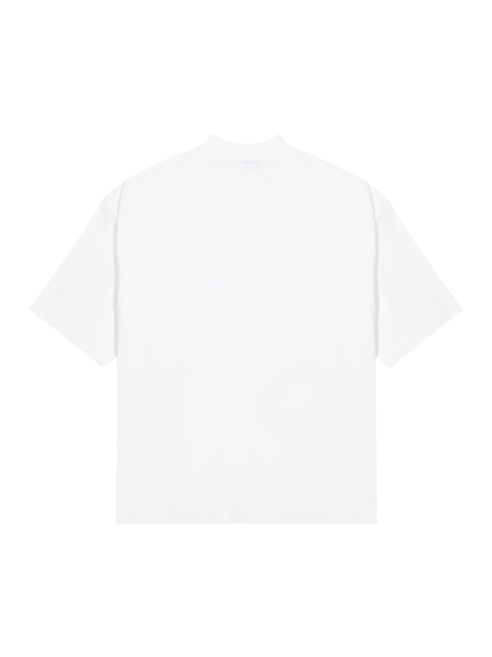 I Love Logos Cropped Boxy T-Shirt (White)