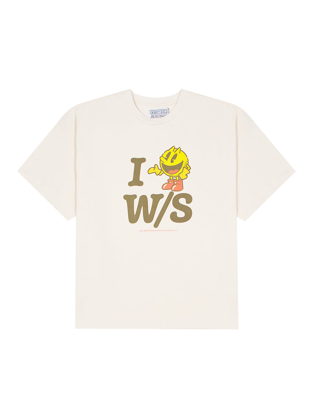 I Love Pac-Man Heavy T-Shirt (Sand)