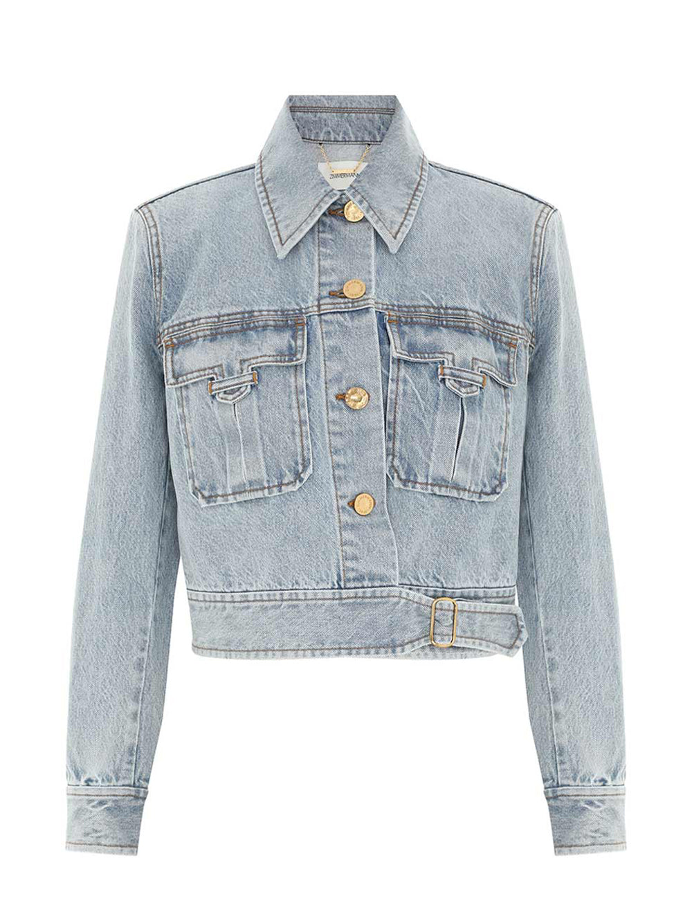 Illuminate Denim Jacket (Sea Foam)