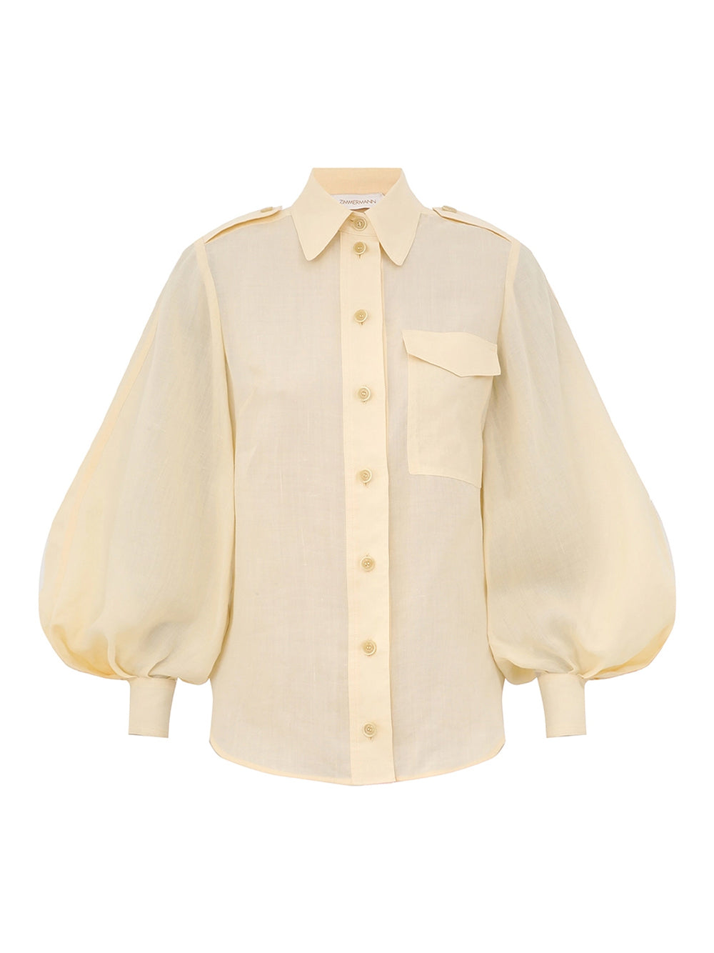 Illuminate Utility Shirt (Lemon)