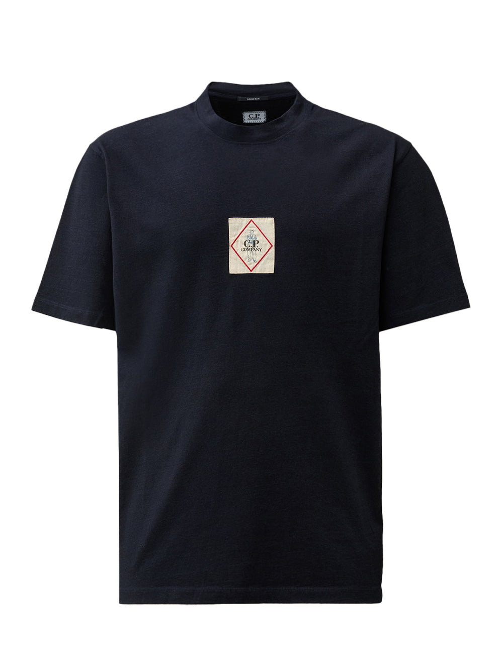Indigo Jersey Logo T-Shirt (Denim-Blue)