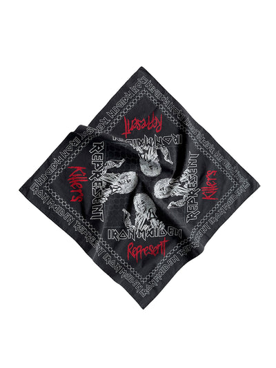 Iron Maiden Killers Bandana (Jet Black)