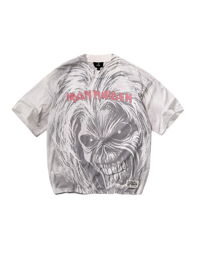 Iron Maiden Killers T-Shirt (Flat White)