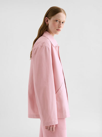 Logo Jacket (Neon Rose)