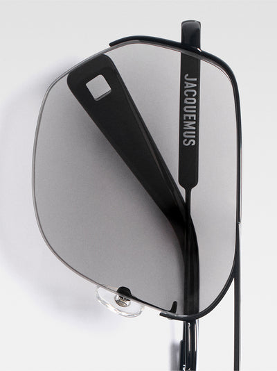 Les Lunettes Aviador Black/Grey