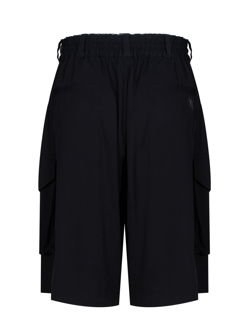 Y-3 Rayon Twill Shorts (Black)