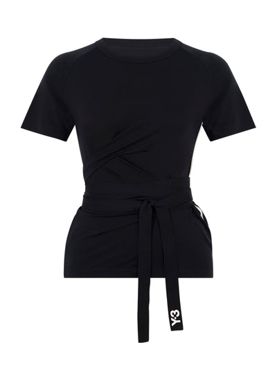 Y-3 Tencel Short Sleeve Tee Black