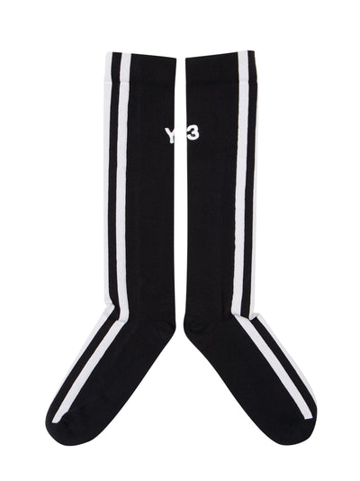 Y-3 Stripe Sock (Black)