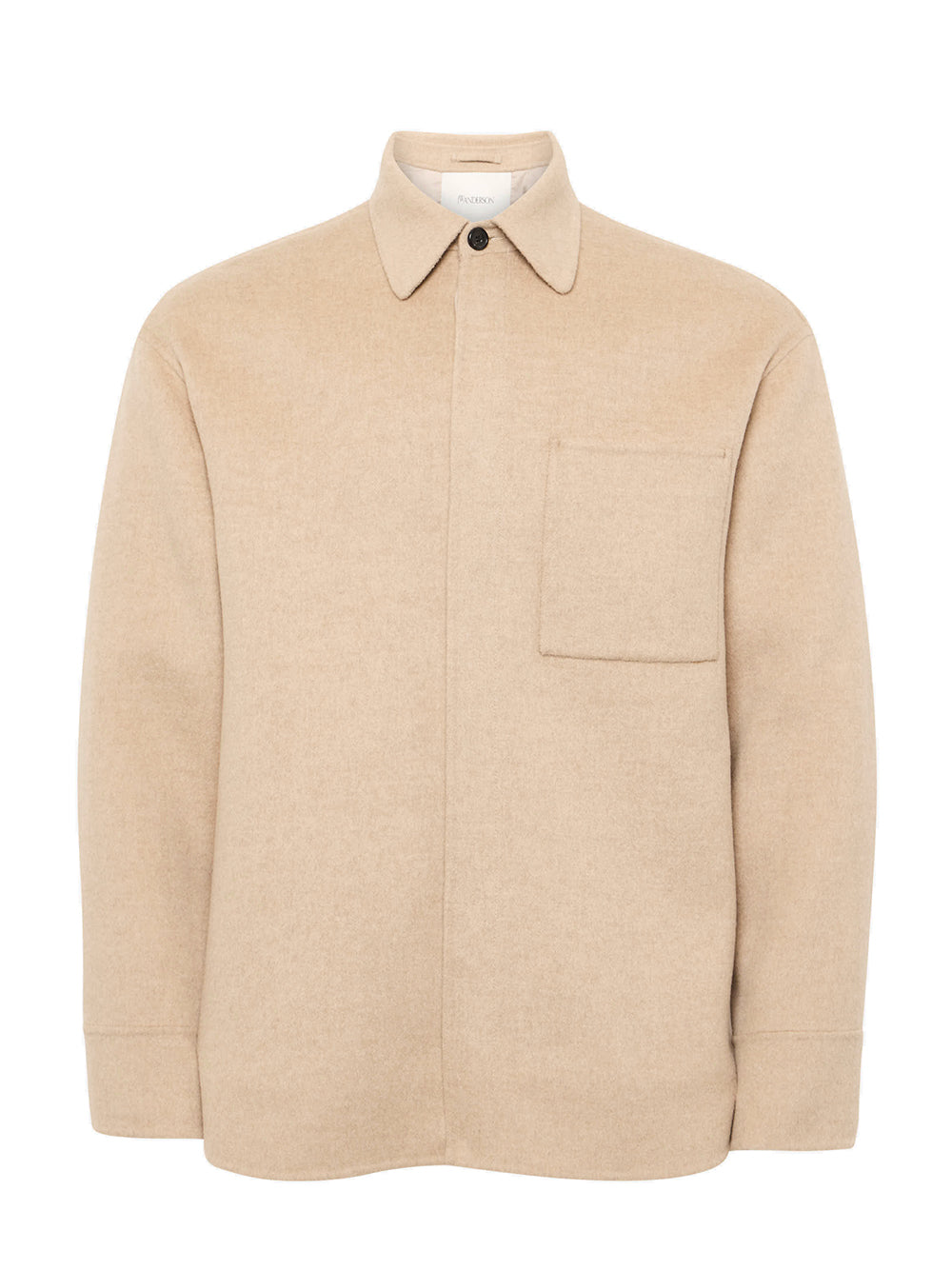 Oversized Shirt Jacket Clay Melange