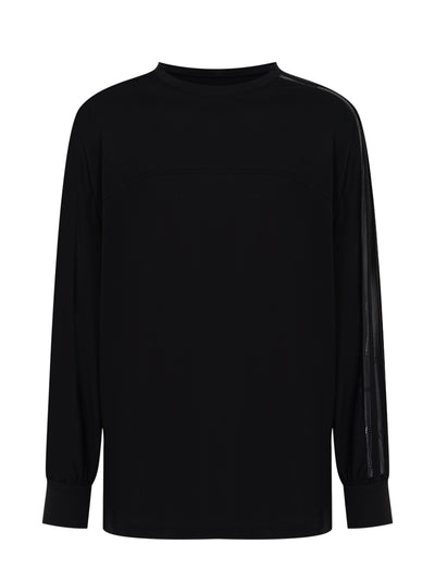 Y-3 Mesh 3 Long Sleeve Tee Black