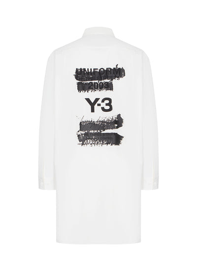 Y-3 Graphic Logo Shirt Cwhite