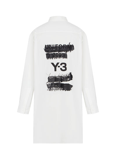 Y-3 Graphic Logo Shirt Core White