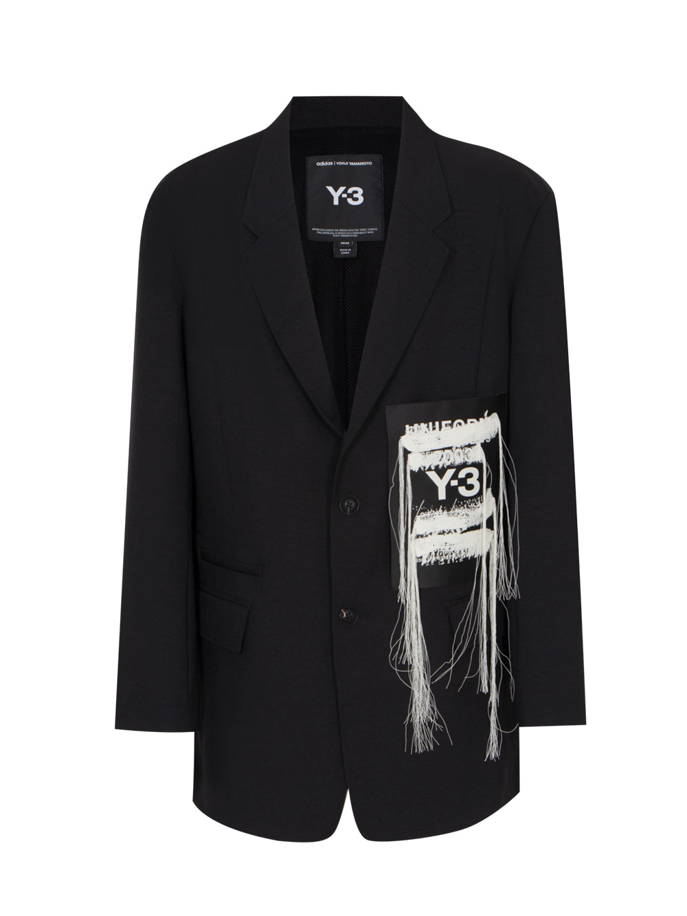 Y-3 M Sport Uniform Patch Blazer Black