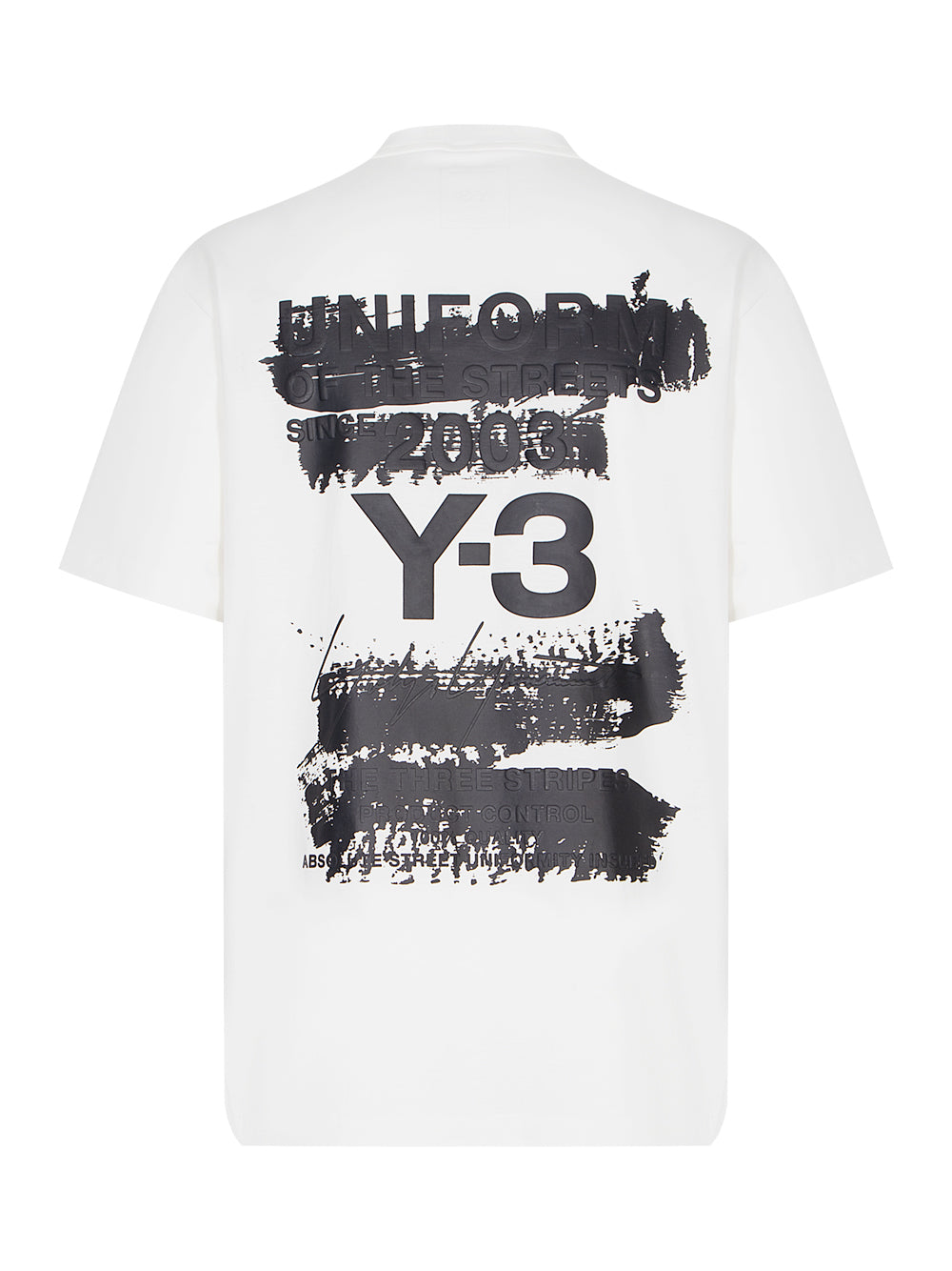 Y-3 Graphic Short Sleeve Tee Core White