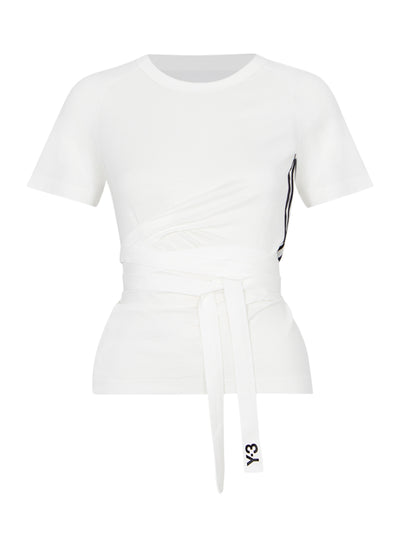 Y-3 Tencel Short Sleeve Tee Core White