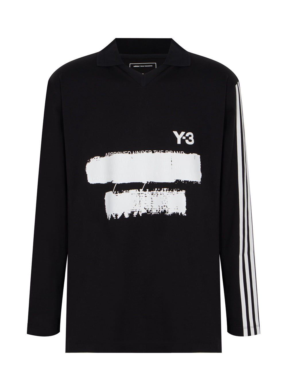 U Gfx Logo Long Sleeve T Black