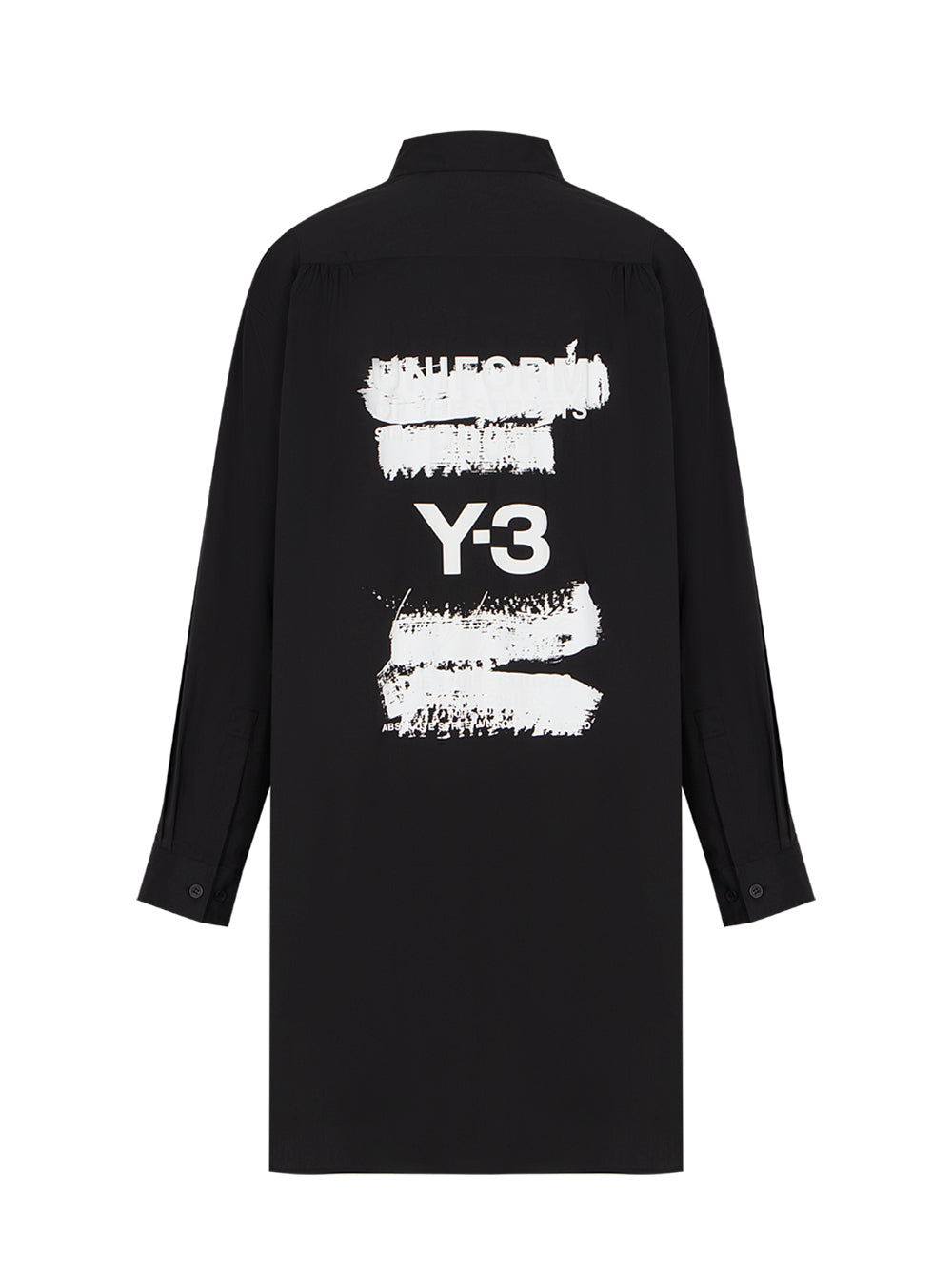 Y-3 Graphic Logo Shirt Black