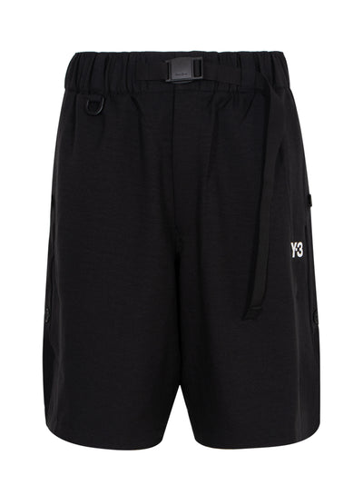 Y-3 Sport Uniform 3-Stripes Short Black