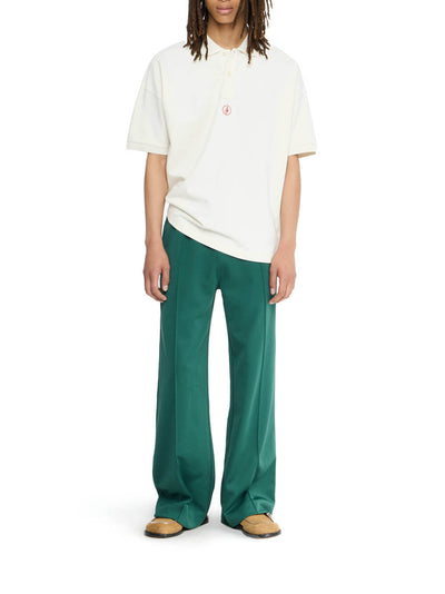 Anchor Embroidery Polo Off White